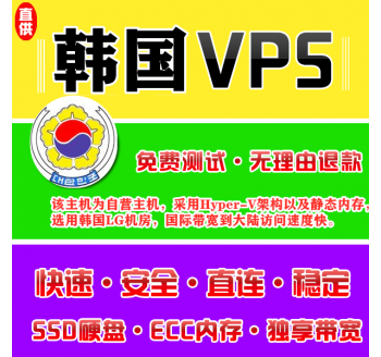 韩国VPS配置2048M申请，搜索引擎的是